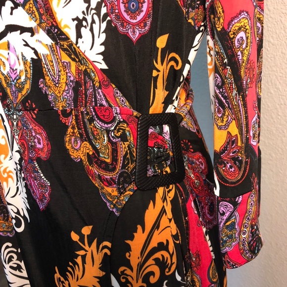 Essentitats | Long Sleeve Wrap Dress M - Picture 3 of 4